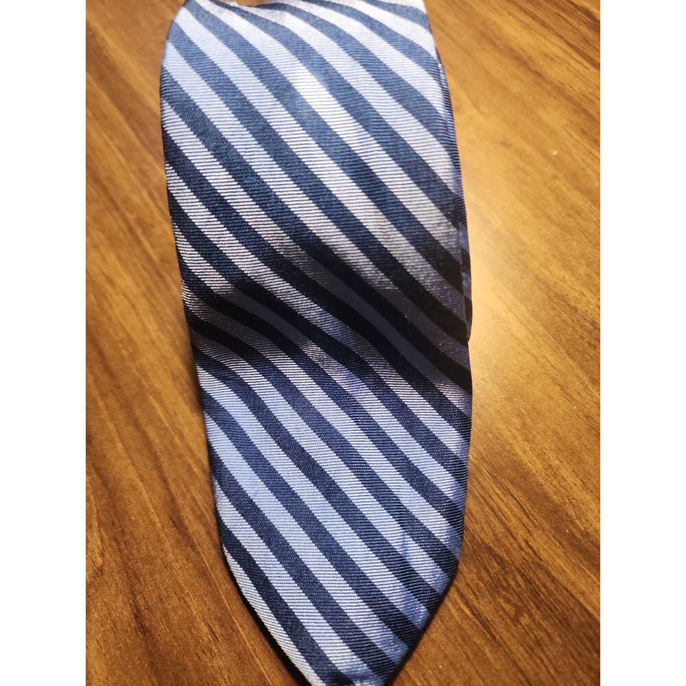 Nordstom Men's Shop Silk Tie Blue Striped